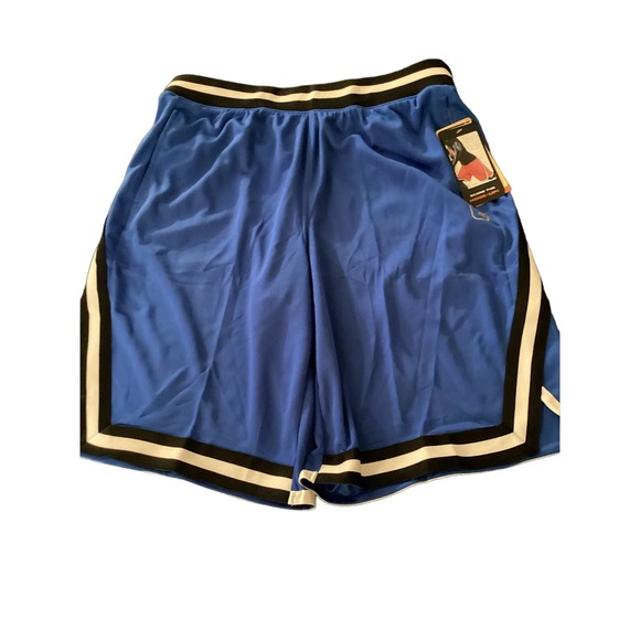 NWT Boys Size Medium And1 Sideline Short Blue & Black.; Width 15 3/4” Length 21” - Picture 2 of 5